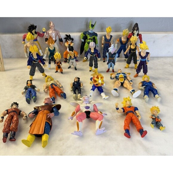 Dragon Ball Z LOT OF (27) Figures BANDAI 90s Early 2000’s - Picture 1 of 16